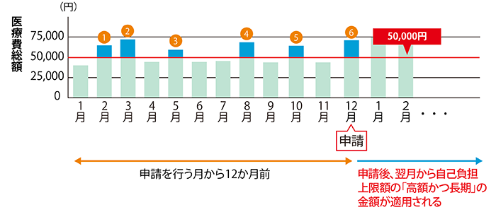 高額かつ長期の例